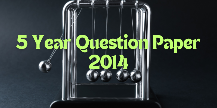 5 Year L.L.B – TGLAWCET 2014 Practice Paper